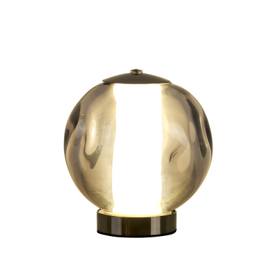 Настольная лампа Delight Collection OT2437-Z pearl black/smoke