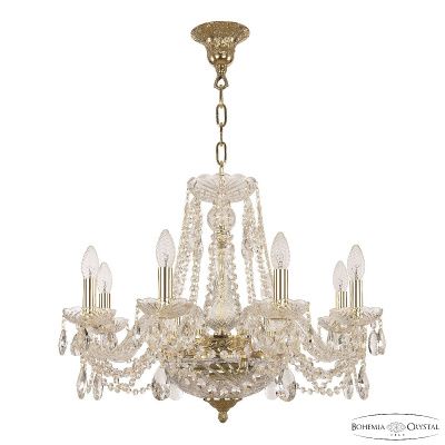 Подвесная люстра Bohemia Ivele Crystal 1451/8/160/250 G