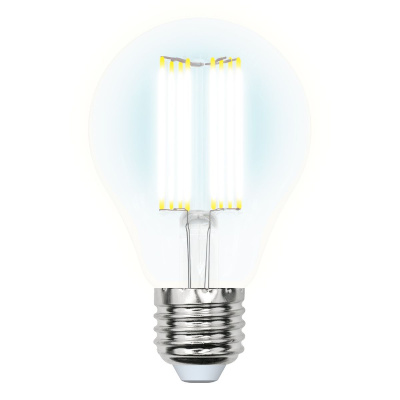 Лампа светодиодная (UL-00005898) Uniel E27 23W прозрачная LED-A70-23W/4000K/E27/CL PLS02WH