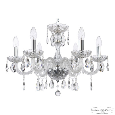 Подвесная люстра Bohemia Ivele Crystal 117/6/195 Ni