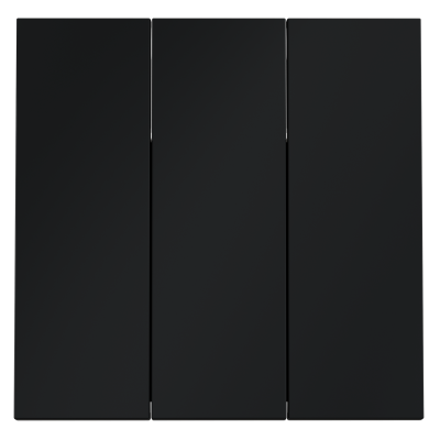 Клавиши для выключателя/переключателя трехклавишного Voltum S70 (графит) VLS000507