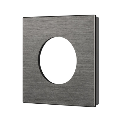 Рамка 1-местная алюминиевая Arlight FRM-PRESTO-ALR-1-GR 043877