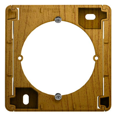 Коробка наружного монтажа Systeme Electric Glossa Дерево Дуб GSL000500