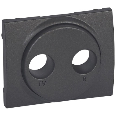 Лицевая панель Legrand Galea Life розетки TV-RD темная бронза 771272