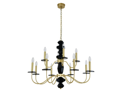 Подвесная люстра Newport Vanessa 3878+4/С brass М0070883