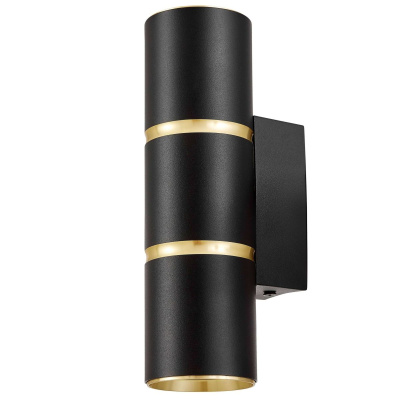 Настенный светильник Lampit Asti TS TK40-W2 BK+GD