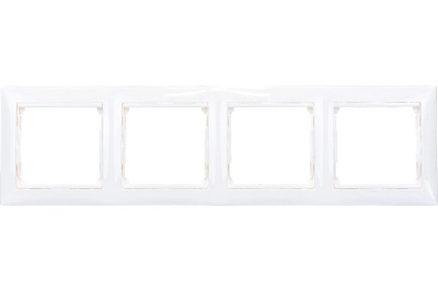 Рамка 4-постовая Legrand Valena белая 694255