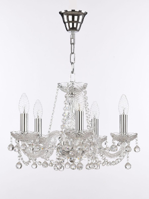 Подвесная люстра Bohemia Ivele Crystal 108/5/141 Ni