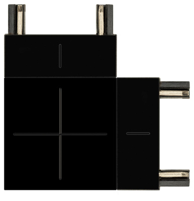 Коннектор угловой Эра TRM-S5-CC BK Б0059030