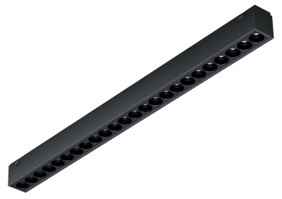 Трековый магнитный светильник iLedex Vision SMART 4825-039-L389-24W-36DG-BK