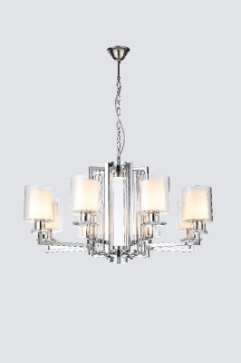 Подвесная люстра iLamp King RM6201-8 CR+CL