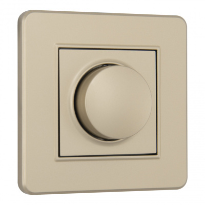 Диммер с рамкой Arte Milano SET16-1-48-1 shampan