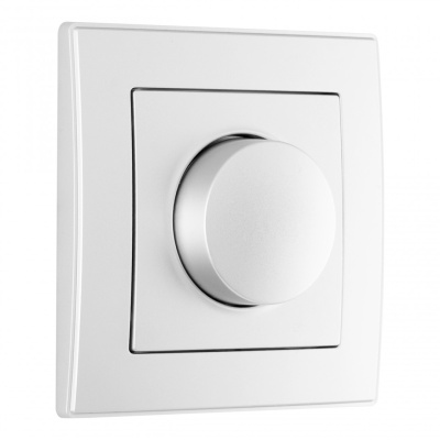 Диммер с рамкой Arte Milano SET06-1-48-1 silver