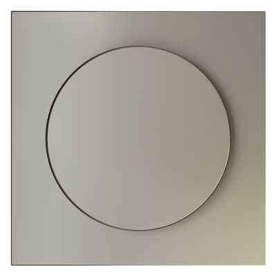 Накладка для светорегулятора поворотно-нажимного Voltum S70 (шелк) VLS002004