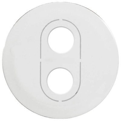 Лицевая панель Legrand Celiane розетки Banana белая 068231