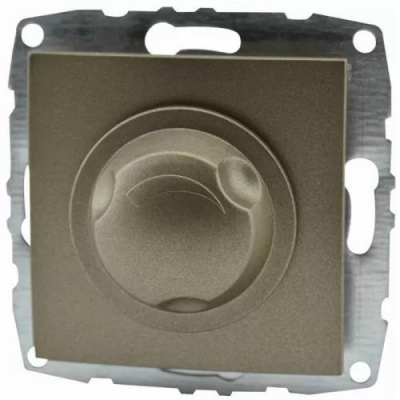 Светорегулятор Mono Electric Despina-Larissa 800Вт 10А 220В-250В бронза 500-002305-134