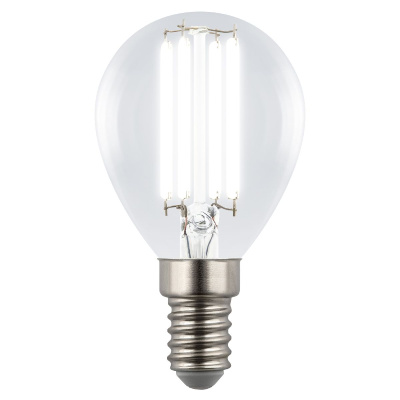 Лампа светодиодная филаментная Uniel LED-G45-4W/4000K/E14/CL GLY01TR UL-00011939