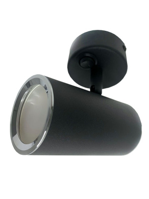 Накладной спот Elvan ST-12011-GU10-Bk