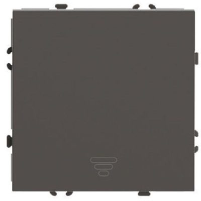 Выключатель 1-кл.самовозвр. (механизм) Stekker Эмили RSW10-5112-09 антрацит soft touch 50366