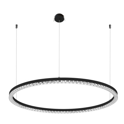 Подвесная люстра Arlight SP-DIAMOND-R650-36W Warm3000 (BK, 45 deg, 230V, TRIAC) 054473