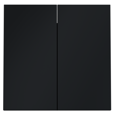 Клавиши для выключателя/переключателя двухклавишного Voltum S70 (графит) VLS000307