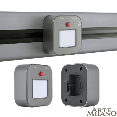 Трековая подсветка Arte Milano Am-track-sockets 380022TL/Light Grey