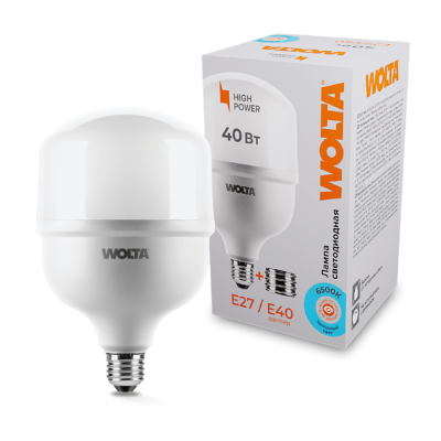 Светодиодная лампа Wolta 25WHP40E27/40