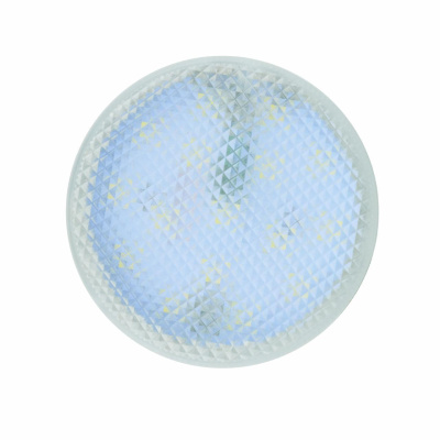 Лампа светодиодная (UL-00006499) Uniel GX53 7W 4000K призма LED-GX53-7W/4000K+3000K/GX53/PR PLB02WH