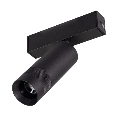 Трековый магнитный светильник Arlight MAG-SPOT-ZOOM-25-R35-7W Day4000 (BK, 20-55 deg, 24V) 053796