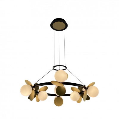 Подвесная люстра iLedex Savage C4641-9 MBK+SGD