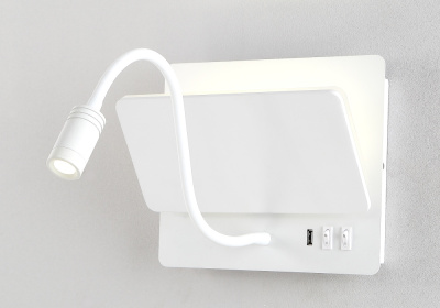 Бра Crystal Lux DUO AP9W LED WH