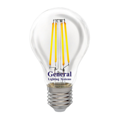 Филаментная светодиодная лампа General GLDEN-A60S-DEM-13-230-E27-2700 686500