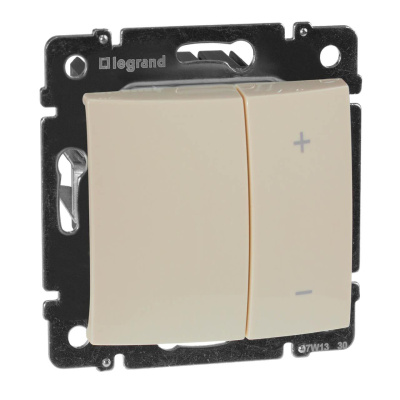 Диммер кнопочный Legrand Valena 600W слоновая кость 774174
