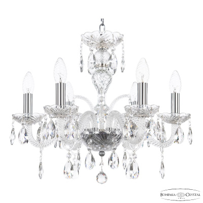 Подвесная люстра Bohemia Ivele Crystal 118/6/165 Ni