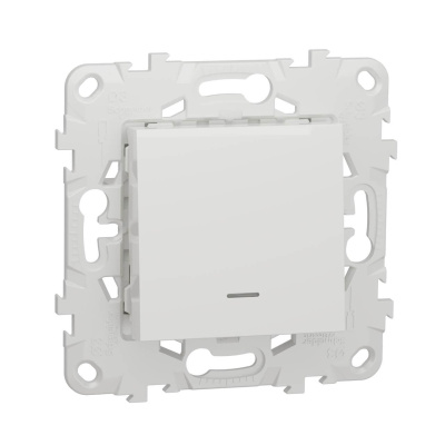 Выключатель одноклавишный Schneider Electric Unica New NU520118N