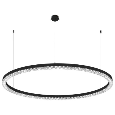 Подвесная люстра Arlight SP-DIAMOND-R1050-60W Warm3000 (BK, 45 deg, 230V, TRIAC) 054487