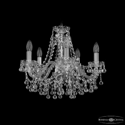 Подвесная люстра Bohemia Ivele Crystal 1409/5/160 Ni
