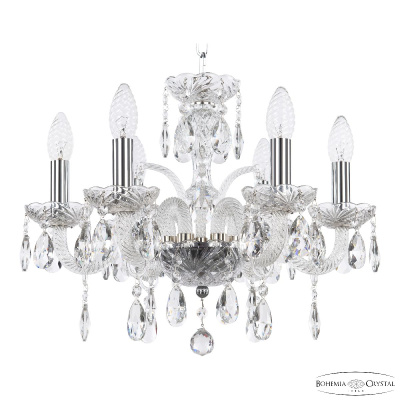 Подвесная люстра Bohemia Ivele Crystal 118/6/141 Ni