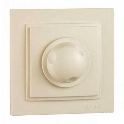 Выключатель трехклавишный Mono Electric Despina 10А 250В крем 102-170005-134