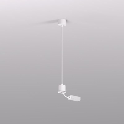 Подвод питания для подвесного монтажа трека Denkirs Smart Base TR2124-WH