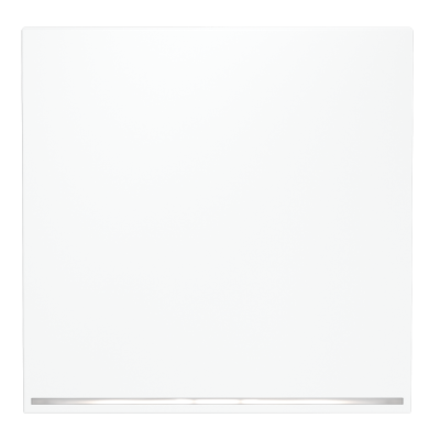 Клавиша для выключателя/переключателя одноклавишного с подсветкой Voltum S70 (белый матовый) VLS000202