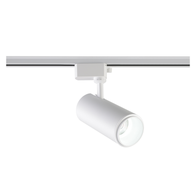 Трековый однофазный светильник Crystal Lux CLT 0.31 021 WH 3CCT ZOOM