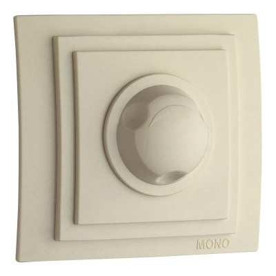 Светорегулятор Mono Electric Despina-Larissa 800Вт 10А 220В-250В крем 500-001705-134