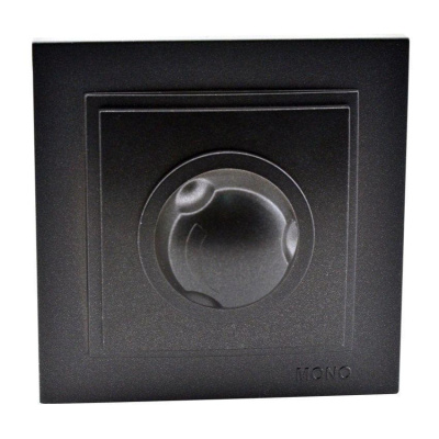 Светорегулятор Mono Electric Despina 800Вт 10А 220В-250В графит 102-202005-134