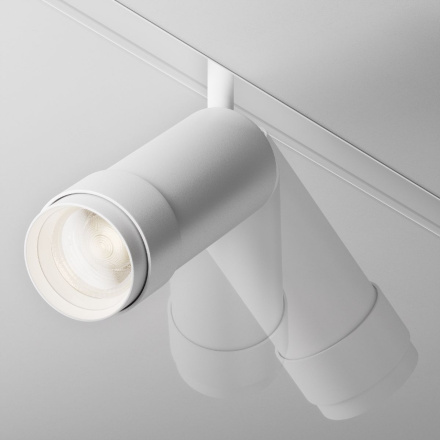 Трековый магнитный светильник Maytoni Focus Zoom TR212-1-12WTW-DS-Z-W