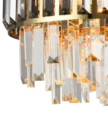 Подвесная люстра Natali Kovaltseva IMPERIUM 76018/5C GOLD PLATED