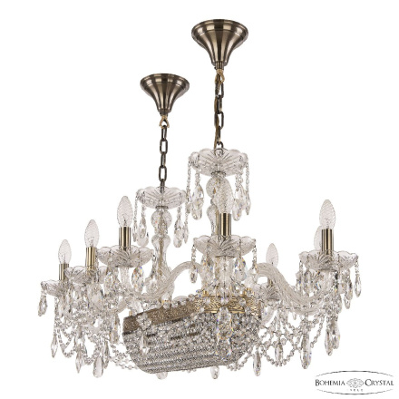 Подвесная люстра Bohemia Ivele Crystal 1453/10/195/600 FP