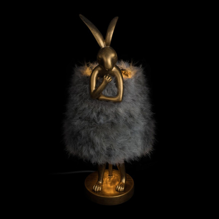 Настольная лампа Loft IT Lapine 10315/A Grey fluff