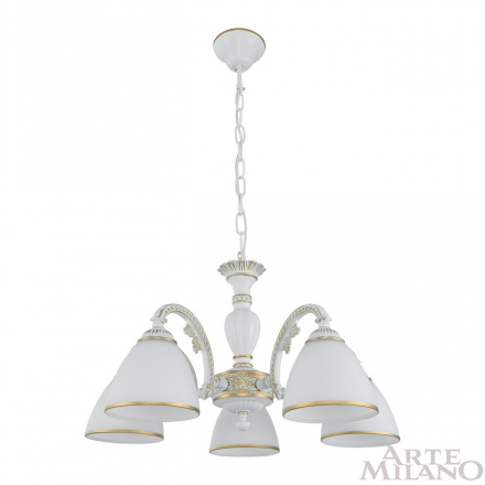Подвесная люстра Arte Milano 340837/5 WT+G