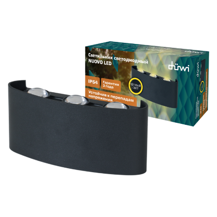 Уличный настенный светильник Duwi Nuovo LED 24771 9